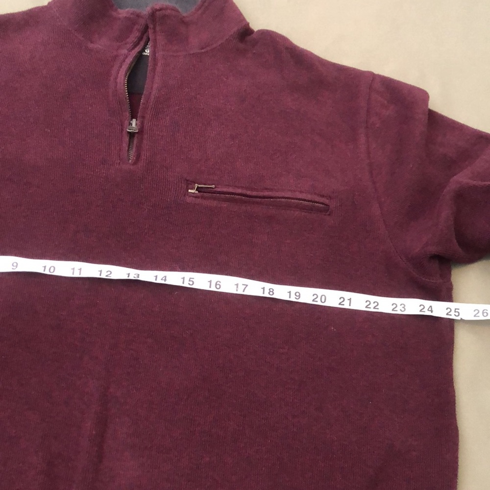 PENDLETON 💯cotton men’s Jacket red color (burgundy ) size XL” - Picture 15 of 16